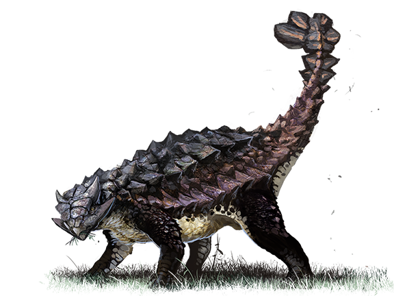 ankylosaurus saurian