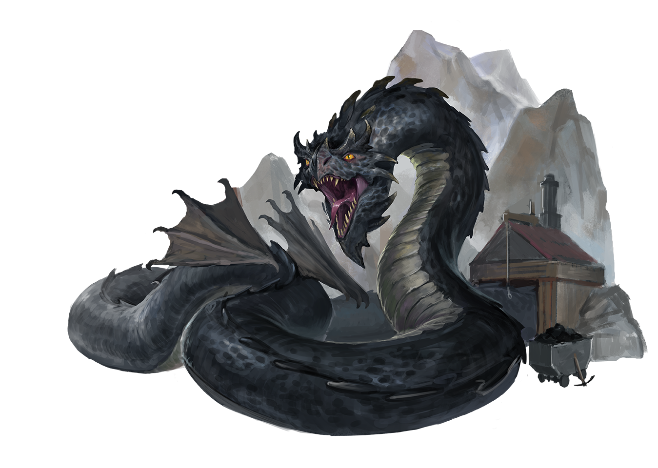 Adult Underworld Dragon - Monsters - Archives of Nethys: Pathfinder 2nd  Edition Database