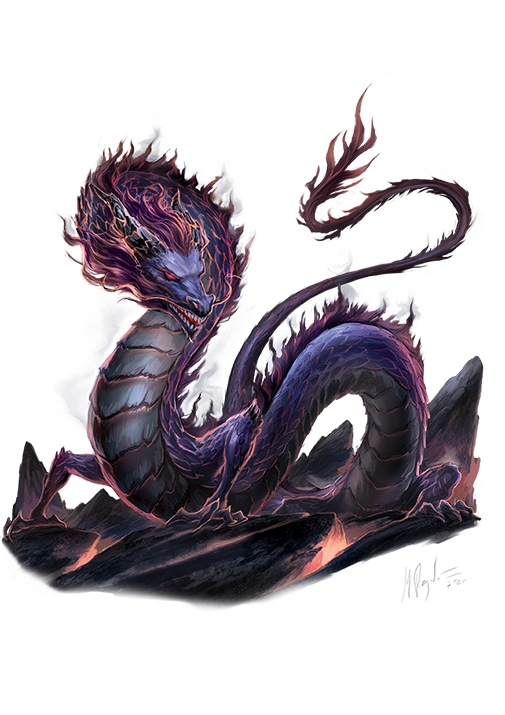 Adult Underworld Dragon - Monsters - Archives of Nethys: Pathfinder 2nd  Edition Database