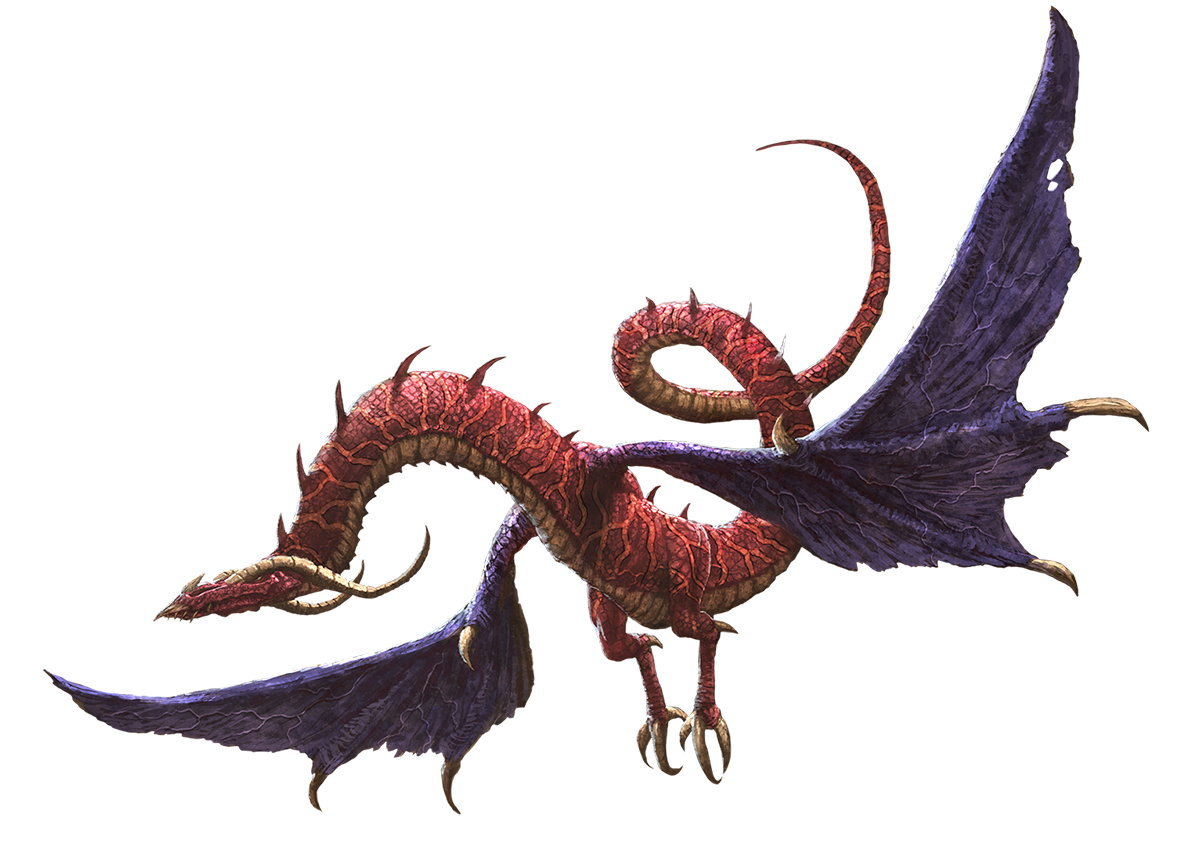 Flame Drake - Monsters - Archives of Nethys: Pathfinder 2nd Edition Database