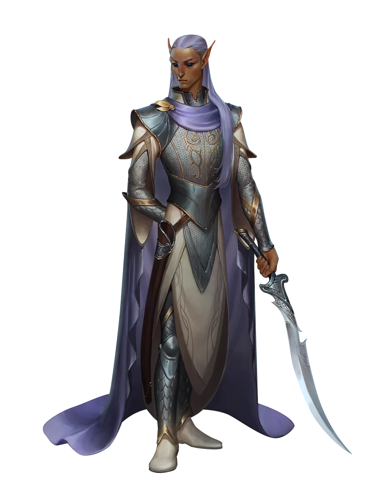 Elven Court Guard - NPCs - Archives of Nethys: Pathfinder 2nd Edition ...