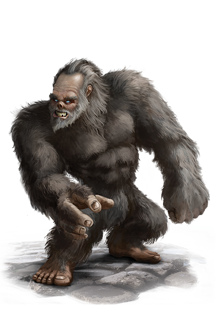 【Bestiary 3】大脚野人 Sasquatch