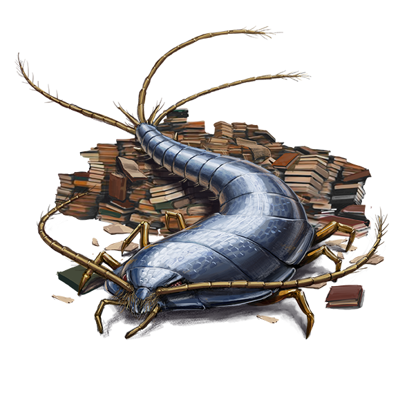 Giant Silverfish - Monsters - Archives of Nethys: Pathfinder 2nd Edition  Database