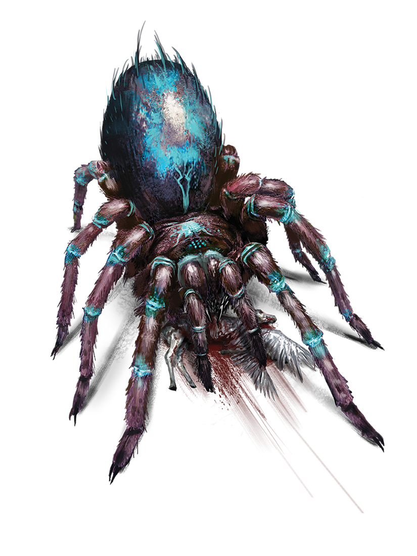 Giant spider pf2e