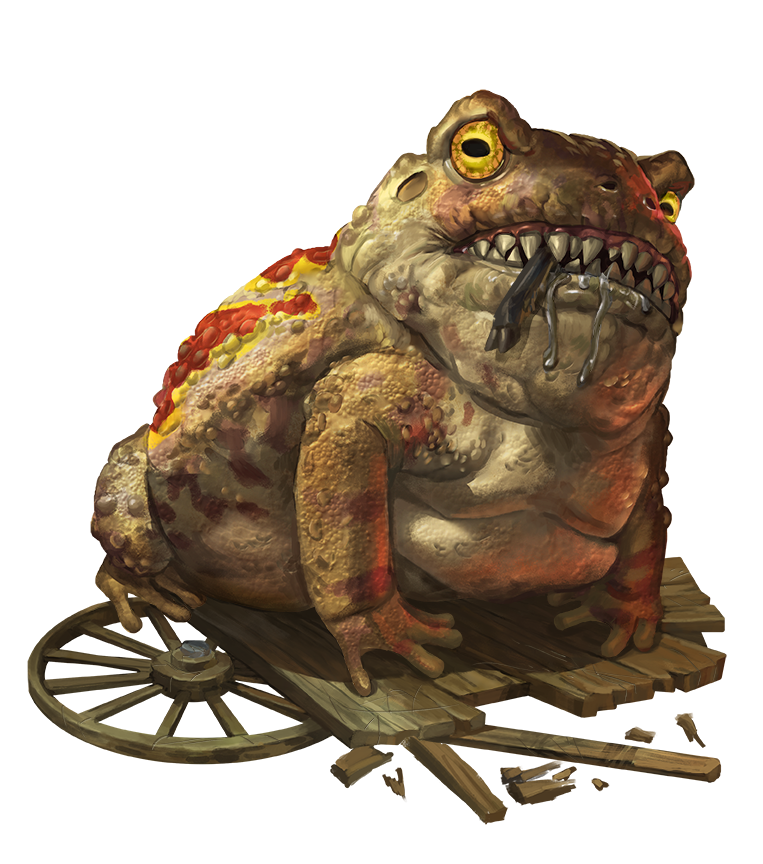 giant toad dandd